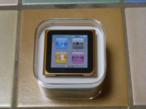第6世代のiPod nano（16GB）