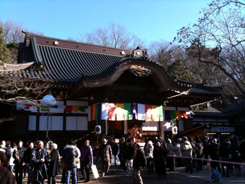 初詣　深大寺参拝