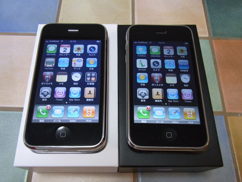 ２台のiPhone
