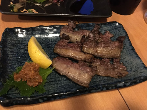 ヒグマの串焼き
