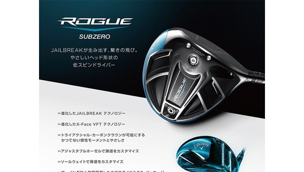 ROGUE Sub Zero ドライバー